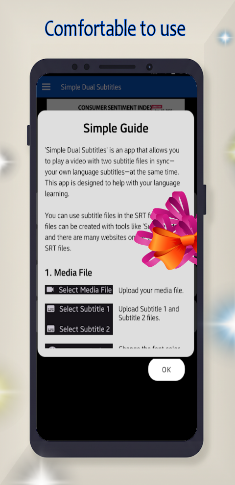 Dual Subtitle - Video Player screenshot 3
